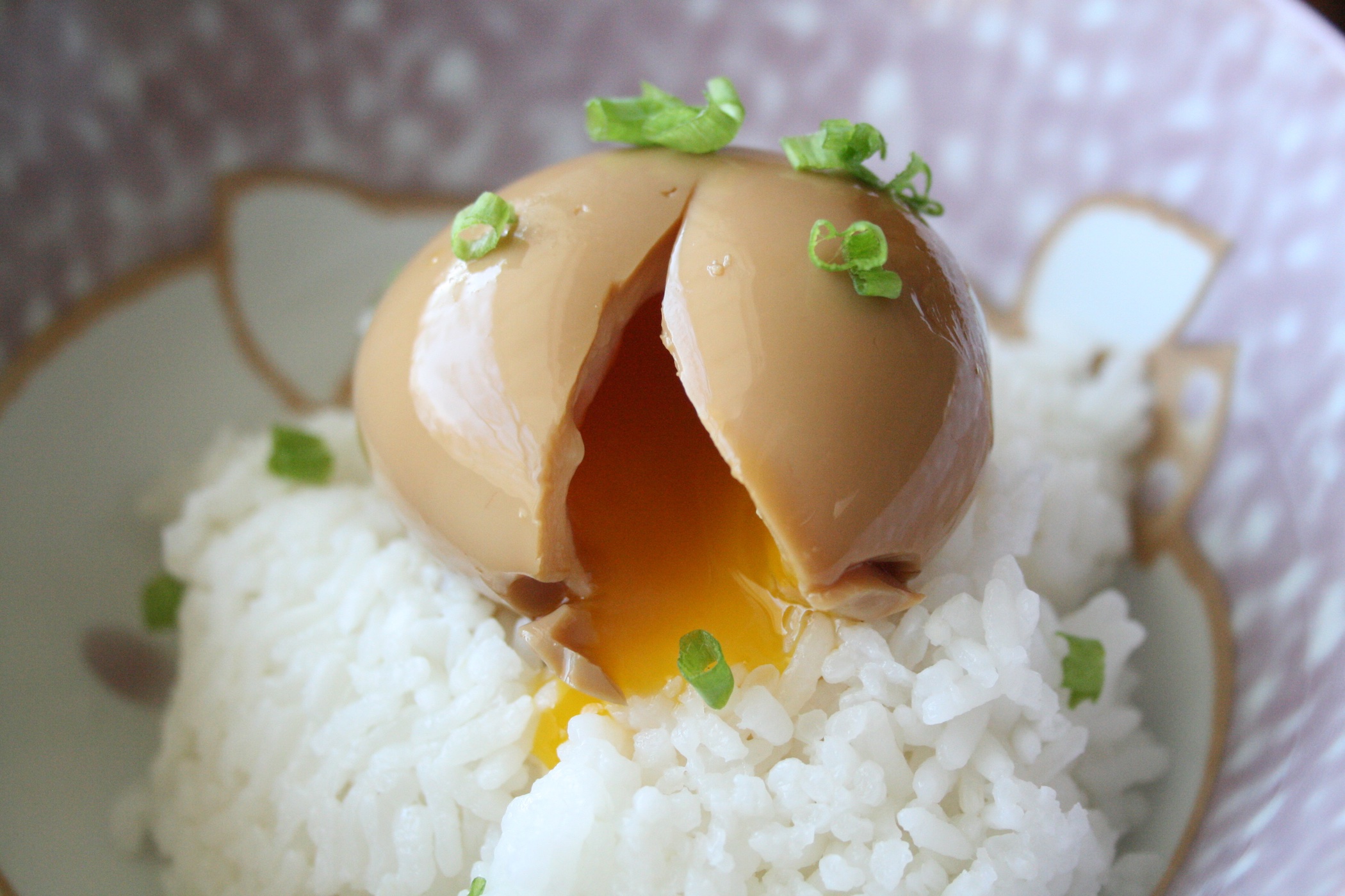 Ajitsuke Duck Egg (Soy Sauce Marinated Soft Boiled Duck Egg) Dear