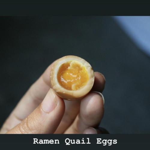 Mini Ramen Eggs